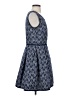 Max Studio Argyle Blue Casual Dress Size 4 - photo 4