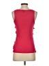 Express 100% Rayon Red Sleeveless Blouse Size S - photo 2