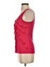 Express 100% Rayon Red Sleeveless Blouse Size S - photo 5