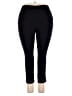 Simply Vera Vera Wang Solid Black Active Pants Size XXL - photo 1