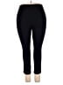 Simply Vera Vera Wang Solid Black Active Pants Size XXL - photo 2