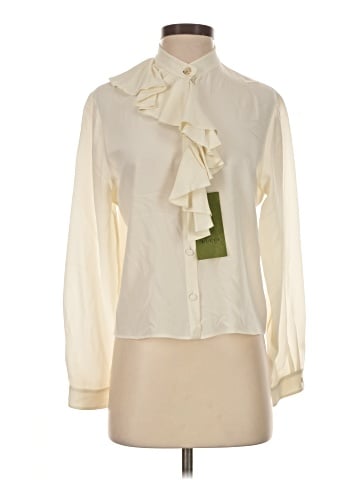 Gucci Long Sleeve Silk Top (view 1)