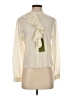 Gucci 100% Silk Ivory Long Sleeve Silk Top Size EU (IT) 40 / US 4 - photo 1