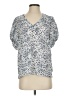 Everleigh 100% Polyester Blue Short Sleeve Blouse Size S - photo 1