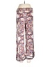 Angie 100% Rayon Paisley Ivory Casual Pants Size L - photo 2