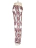 Angie 100% Rayon Paisley Ivory Casual Pants Size L - photo 4