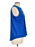 Calvin Klein Blue Sleeveless Blouse Size L - photo 4