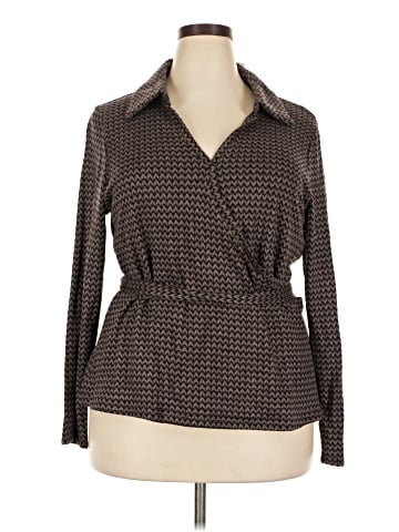 Bobeau Long Sleeve Blouse (view 1)