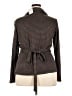 Bobeau Houndstooth Brown Long Sleeve Blouse Size 2X - photo 2