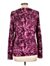 Talbots Paisley Purple Pullover Sweater Size 12 - photo 2