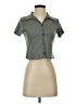 Olivia Rae Gray Short Sleeve Polo Size S - photo 1