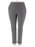 Studio by Torrid Chevron-herringbone Gray Casual Pants Size 2X Plus (2) - photo 1