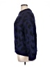 Kate Spade New York Animal Print Blue Wool Pullover Sweater Size XL - photo 5