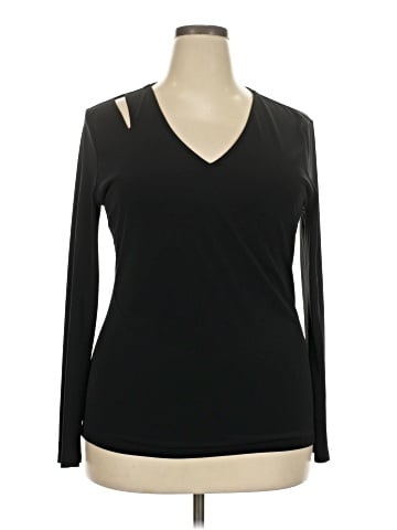 INC International Concepts Long Sleeve Top (view 1)