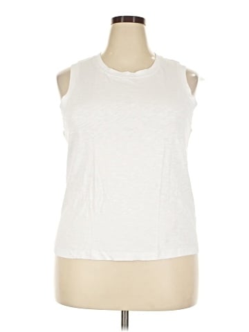 J.Crew Factory Store Sleeveless T-Shirt (view 1)