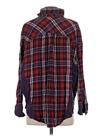 Free People Long Sleeve Button-Down Shirt (view 2)