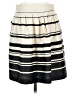 Annabelle 100% Polyester Stripes Ivory Casual Skirt Size M - photo 1
