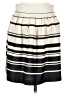 Annabelle 100% Polyester Stripes Ivory Casual Skirt Size M - photo 2
