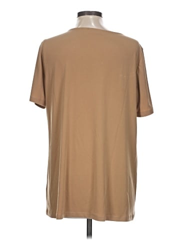 Susan Graver Short Sleeve Top (view 2)