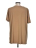 Susan Graver Tan Short Sleeve Top Size L - photo 2