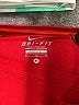 Nike 100% Polyester Red Active T-Shirt Size M - photo 7