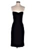 Milly Solid Black Cocktail Dress Size 0 - photo 1