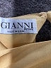 Gianni Color Block Yellow Short Sleeve Top Size 10 - photo 7