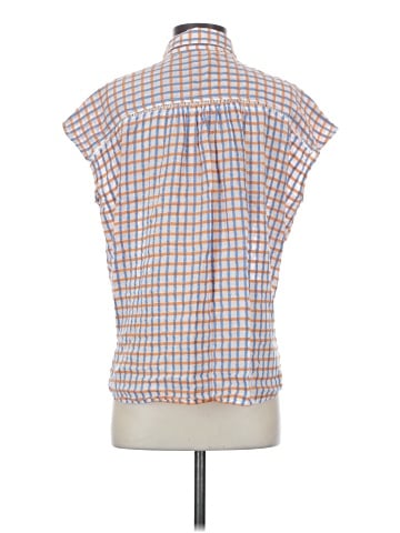 Pilcro by Anthropologie Sleeveless Button-Down Shirt (view 2)