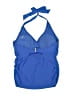 Athleta Solid Blue Swimsuit Top Size Med - Lg (34D) - photo 2