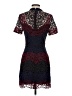 Sandro Burgundy Cocktail Dress Size Sm (1) - photo 2