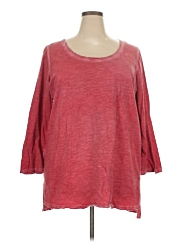 Roaman's 3/4 Sleeve T-Shirt (view 1)