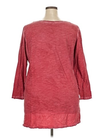 Roaman's 3/4 Sleeve T-Shirt (view 2)