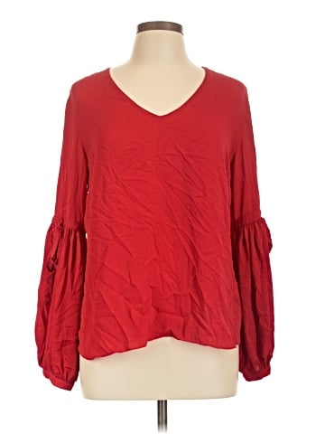 Amanda Uprichard Long Sleeve Blouse (view 1)