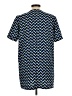 Zara Chevron-herringbone Blue Casual Dress Size L - photo 2