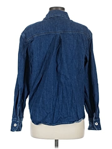 Zara Long Sleeve Button-Down Shirt (view 2)