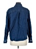 Zara Blue Long Sleeve Button-Down Shirt Size M - photo 2