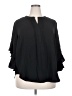 Vince Camuto 100% Polyester Black 3/4 Sleeve Blouse Size 2X - photo 1