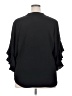 Vince Camuto 100% Polyester Black 3/4 Sleeve Blouse Size 2X - photo 2