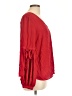 Amanda Uprichard Red Long Sleeve Blouse Size L - photo 4