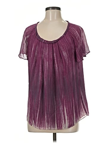 J.Jill Short Sleeve Silk Top (view 1)