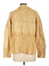 Unbranded Tweed Gold Turtleneck Sweater Size L (estimated) - photo 2