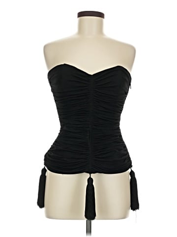 Yves Saint Laurent Rive Gauche Vintage Tasseled Strapless Corset (view 1)