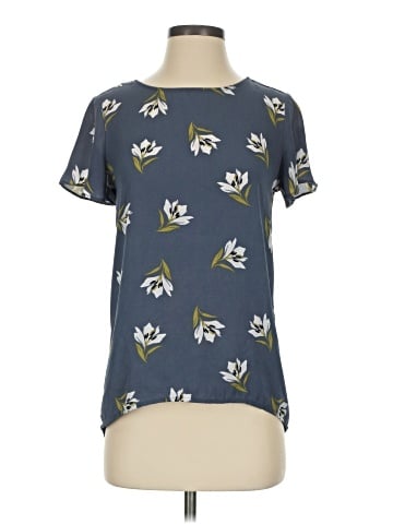 Ann Taylor Factory Short Sleeve T-Shirt (view 1)