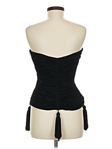 Yves Saint Laurent Rive Gauche Vintage Tasseled Strapless Corset (view 2)