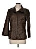 Lafayette 148 New York 100% Acetate Brown Jacket Size 8 - photo 1