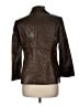 Lafayette 148 New York 100% Acetate Brown Jacket Size 8 - photo 2
