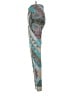 Unbranded Print Teal Blue Leggings Size XXS (estimated) - photo 5