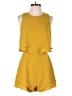 Strut & Bolt Solid Yellow Romper Size S - photo 1