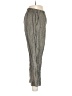 Flax Chevron-herringbone Gray Casual Pants Size 6 (S) - photo 4