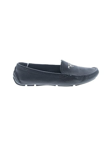 Prada Grained Leather Slip On Loafers (view 1)